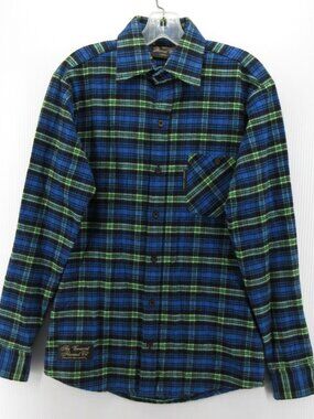 VINTAGE The Vermont Flannel Co Shirt XS Flannel Plaid Hand Crafted USA